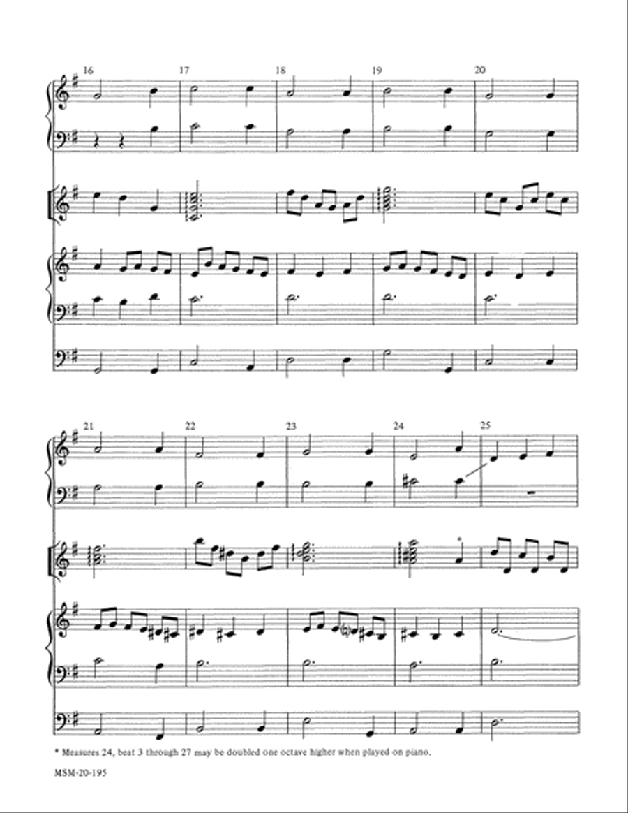 O Jesus Sweet, O Jesus Mild Handbell Choir scores gallery preview page 3