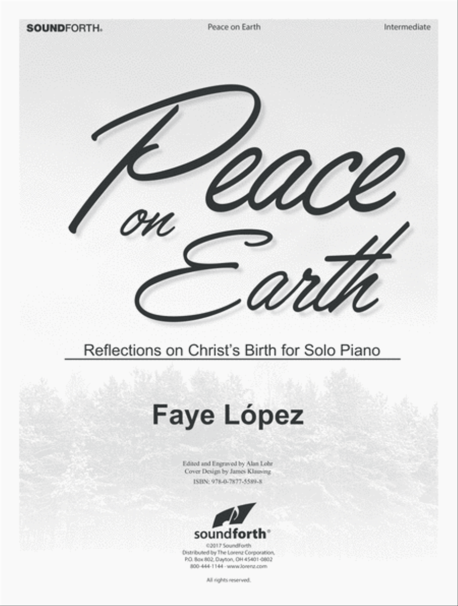 Peace on Earth (Digital Delivery) Piano Solo scores gallery preview page 1