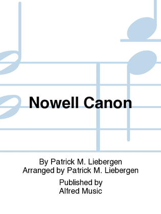 Book cover for Nowell Canon