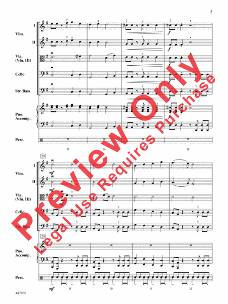 Mama Paquita String Orchestra scores gallery preview page 13