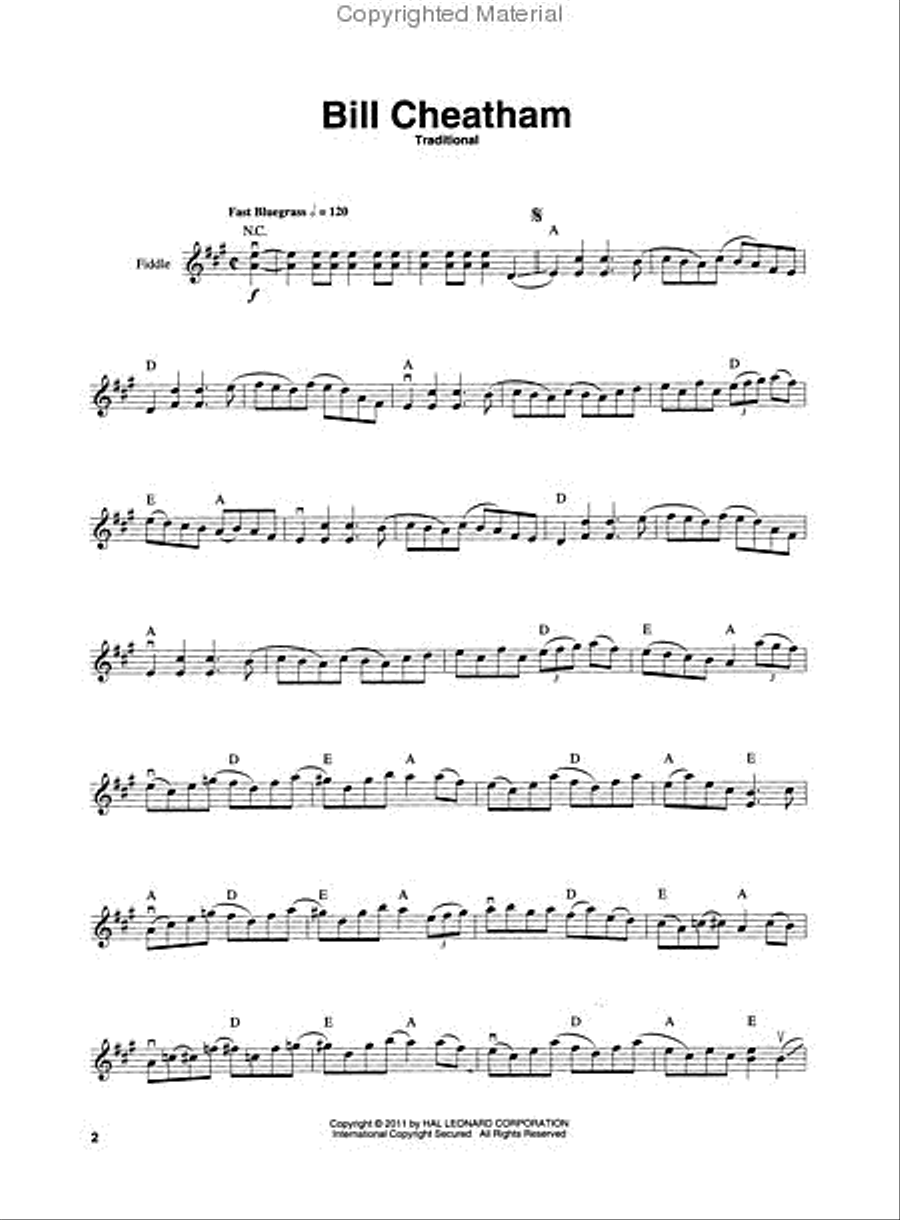 Bluegrass Classics Violin scores gallery preview page 2