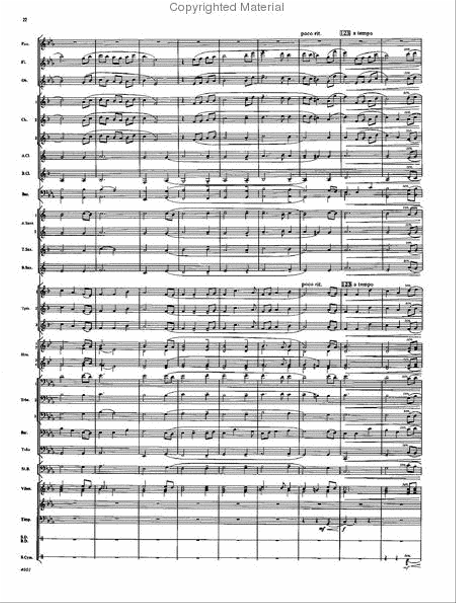 The Light Eternal Concert Band scores gallery preview page 18