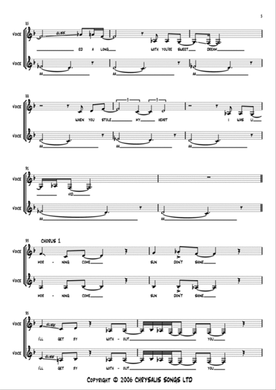 I Got The... I Got The... Piano scores gallery preview page 5