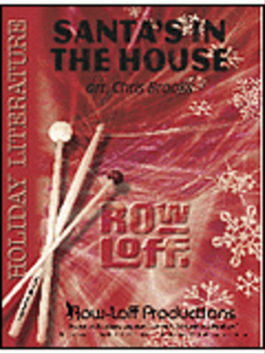 Santa's In The House Santa's In The House Percussion Ensemble scores gallery preview page 1
