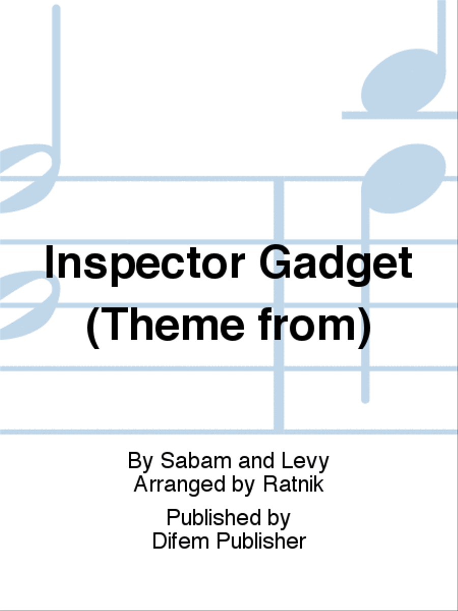 Inspector Gadget (Theme from) Brass Band scores gallery preview page 1