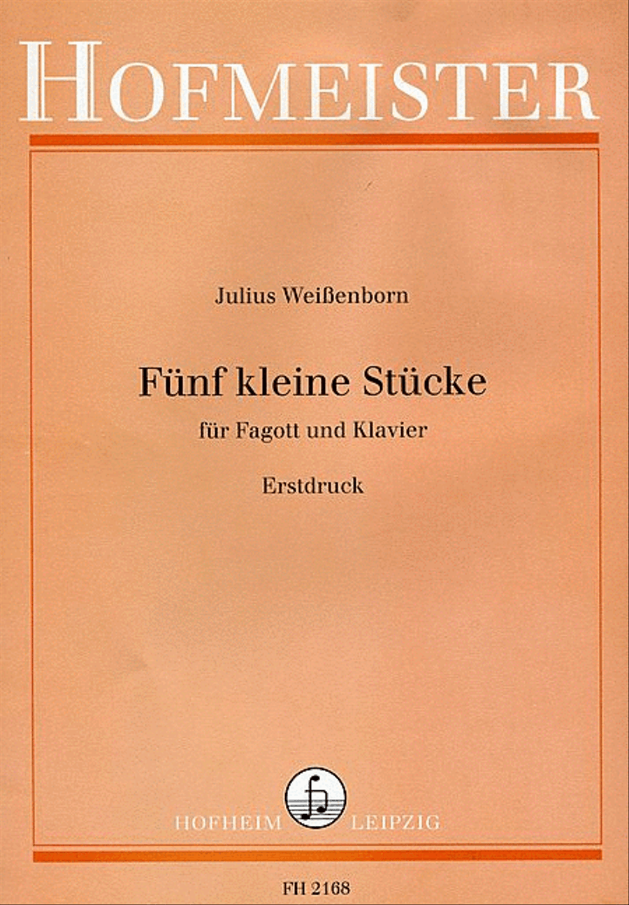 5 kleine Stücke Bassoon scores gallery preview page 1