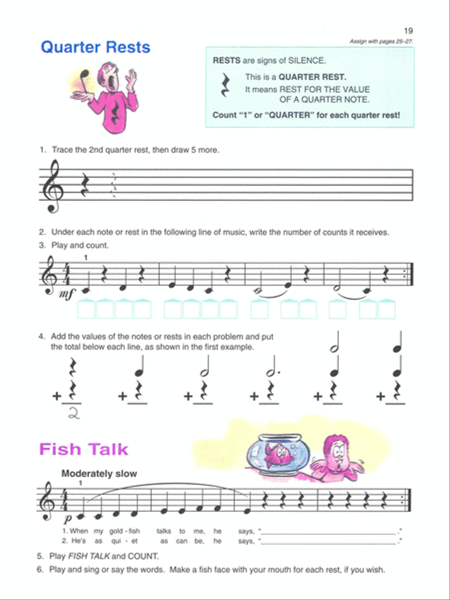 Alfred's Basic Piano Library Theory Complete Piano Method scores gallery preview page 3