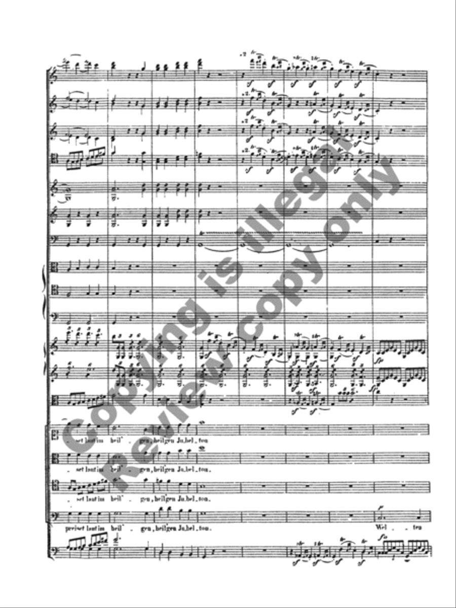 Hallelujah Chorus (Hallelujah unto God's Almighty Son!) (Orchestra Score and Parts) Choir scores gallery preview page 32