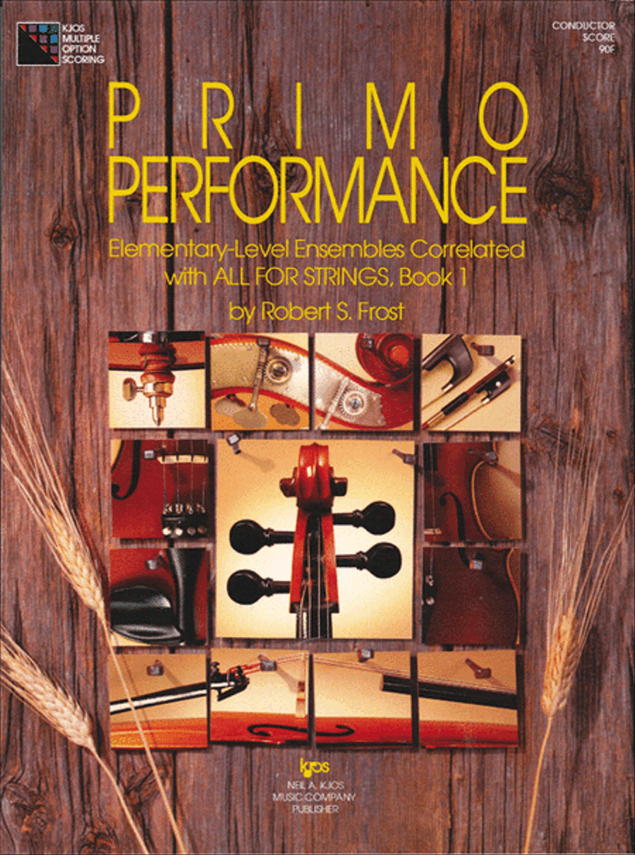 Primo Performance - Score by Robert S. Frost Chamber Orchestra - Sheet Music