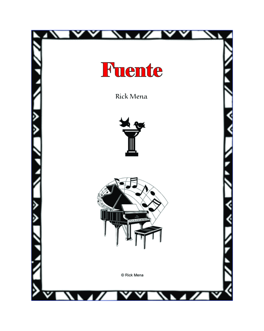 Fuente Piano Solo scores gallery preview page 1