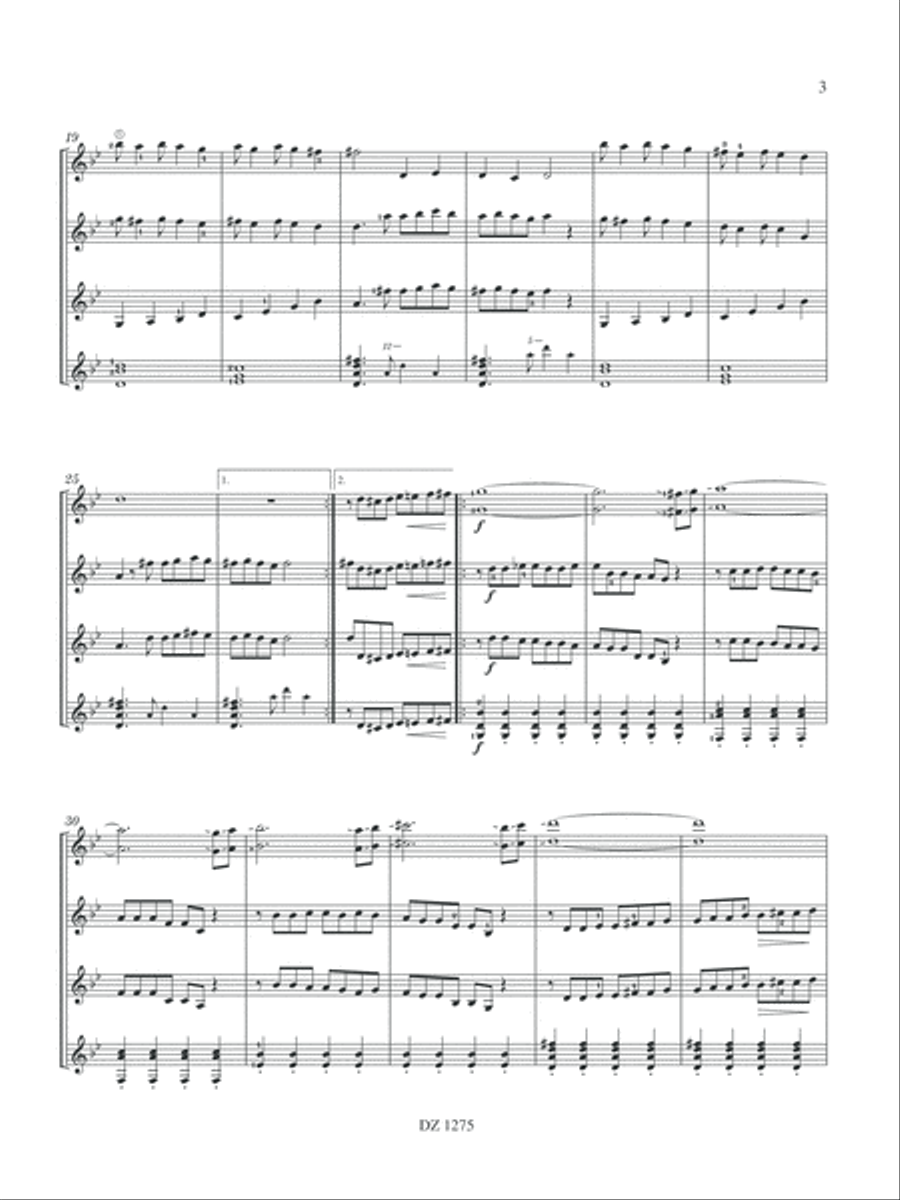 Misirlou Guitar Ensemble scores gallery preview page 3