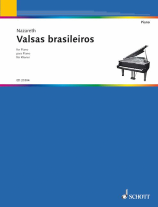 Book cover for Valsas brasileiras
