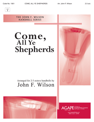 Book cover for Come, All Ye Shepherds