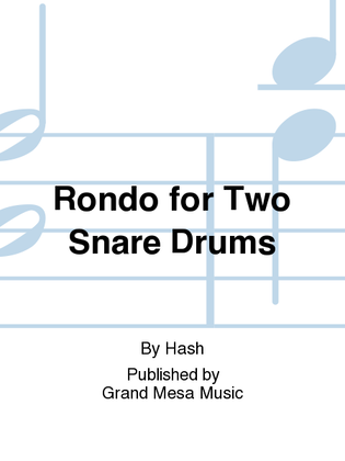 Rondo for Two Snare Drums