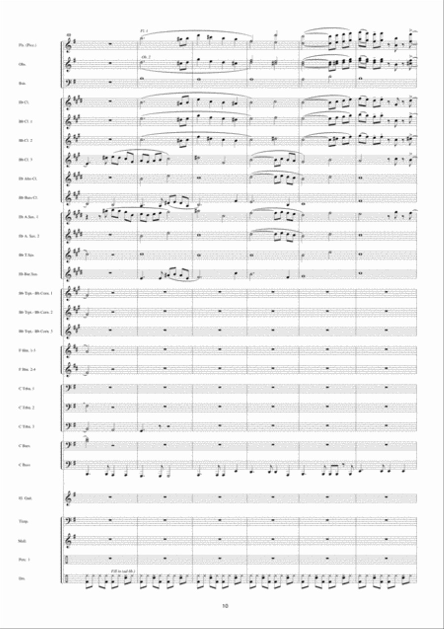 Full Option Full Option Concert Band scores gallery preview page 11