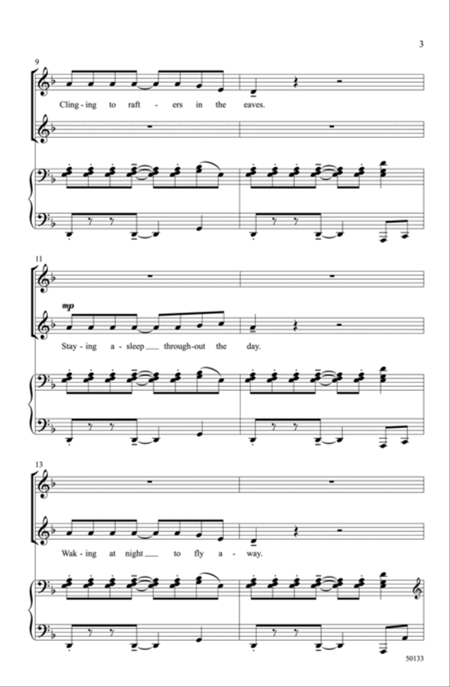 The Bat Choir scores gallery preview page 2