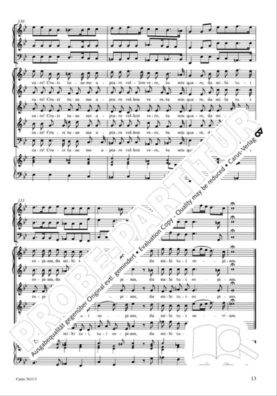 Membra Jesu nostri SSATB scores gallery preview page 29