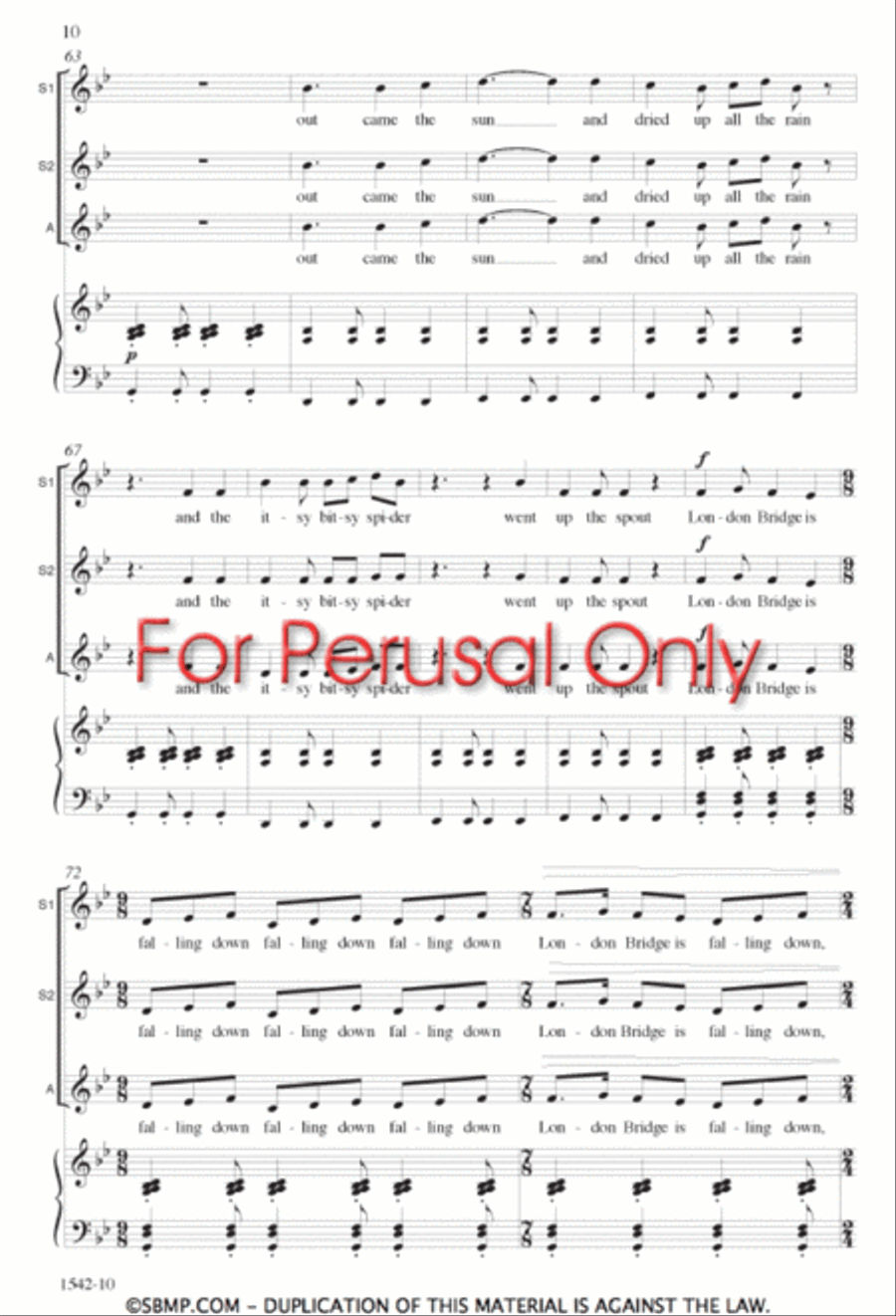 KidSong - SSA Octavo SSA scores gallery preview page 9