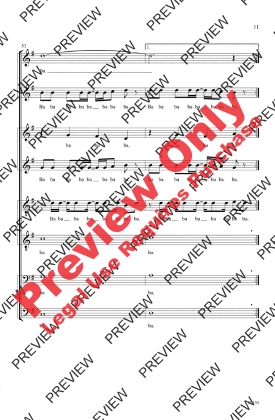 Pulse 4-Part scores gallery preview page 11