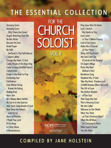 The Essential Collection For The Church Soloist, Vol. II