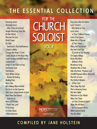 Book cover for Essential Collection for the Church Soloist, Vol. II