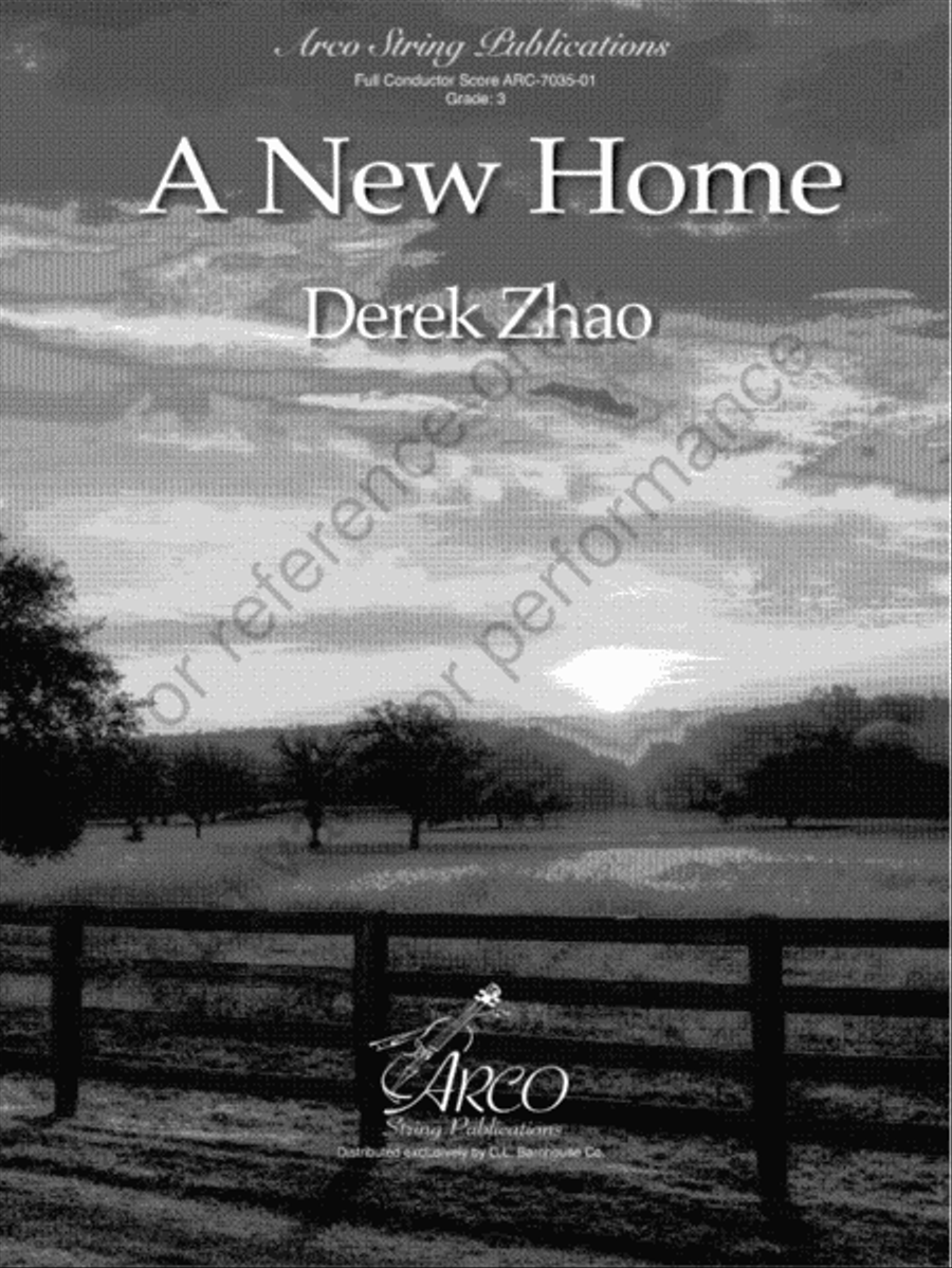 A New Home A New Home Full Orchestra scores gallery preview page 2