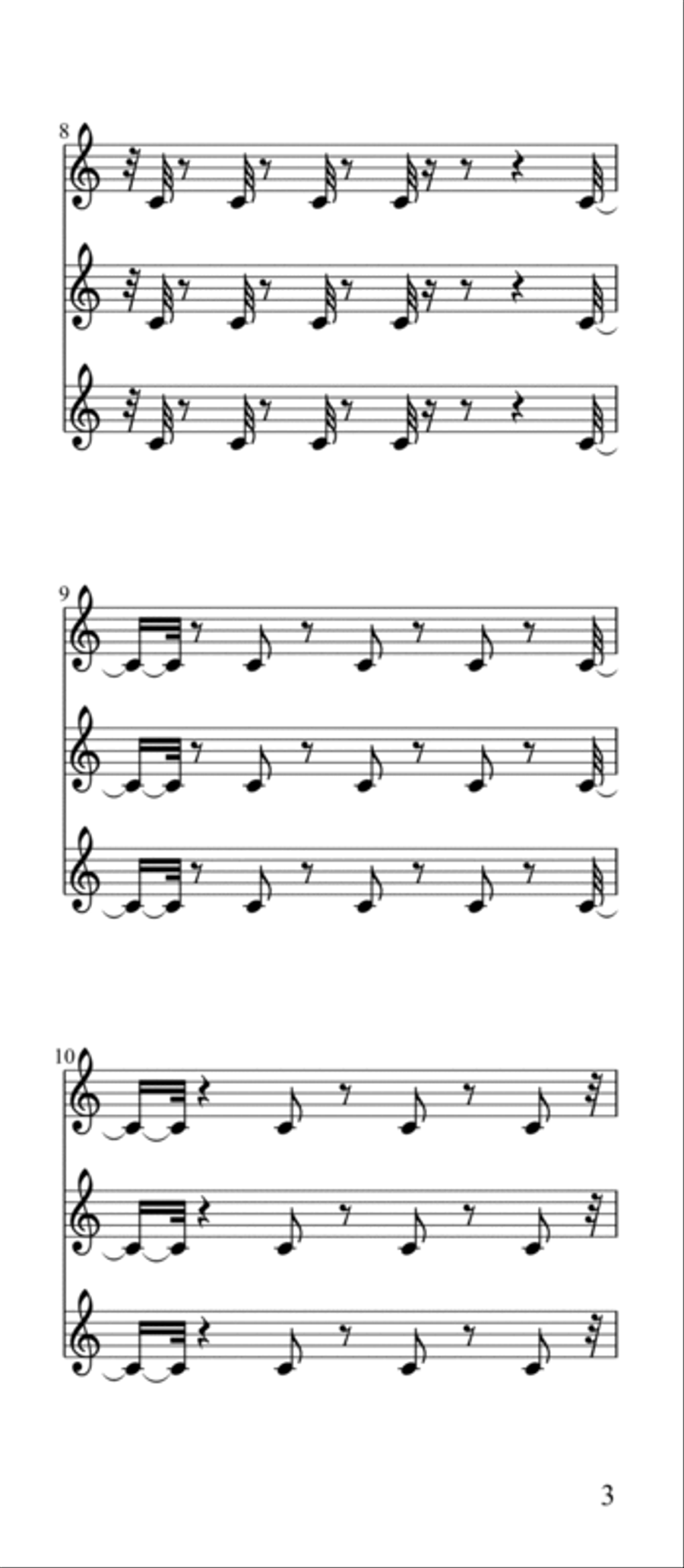Morse Charang : 002105 Small Ensemble scores gallery preview page 4