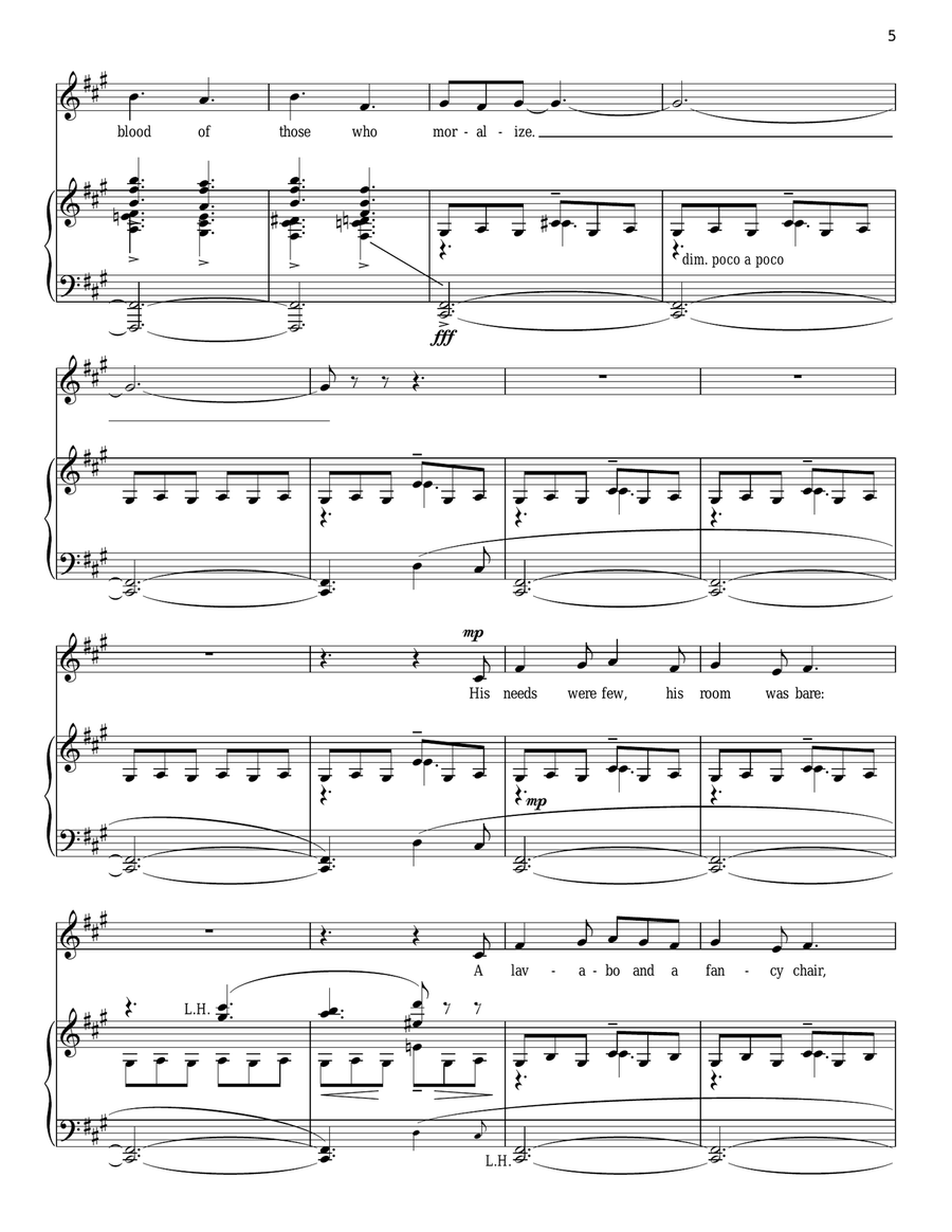 The Ballad Of Sweeney Todd Piano, Vocal scores gallery preview page 5