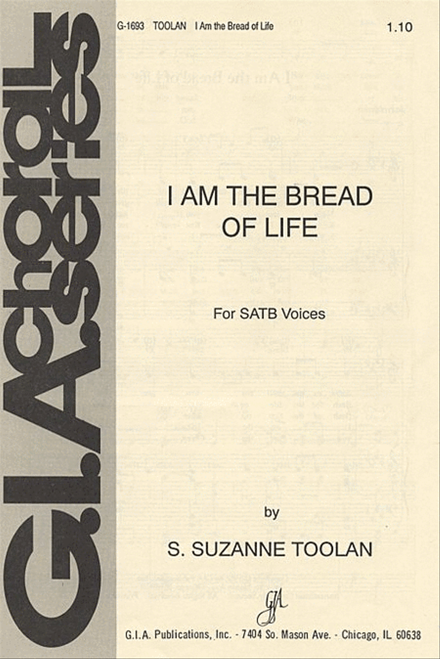 I Am the Bread of Life - SATB edition 4-Part scores gallery preview page 1