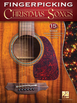 Book cover for Fingerpicking Christmas Songs