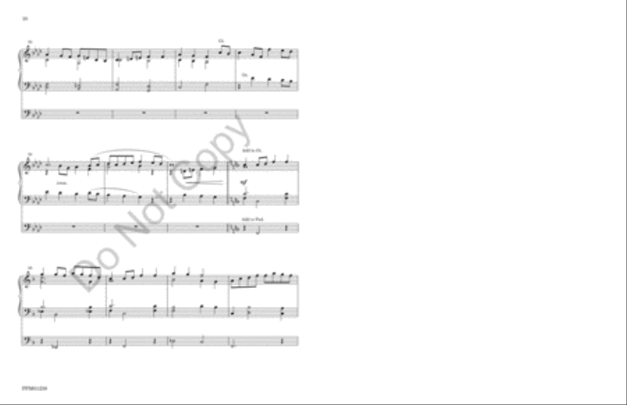 Harvest Festival: Four Organ Preludes on Thanksgiving Hymns Organ scores gallery preview page 13
