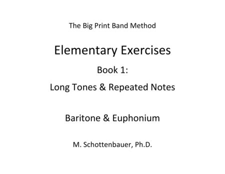 Elementary Exercises