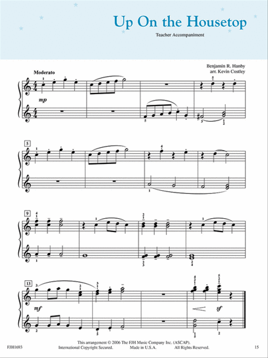 Be A Star at Christmas! Easy Piano scores gallery preview page 3