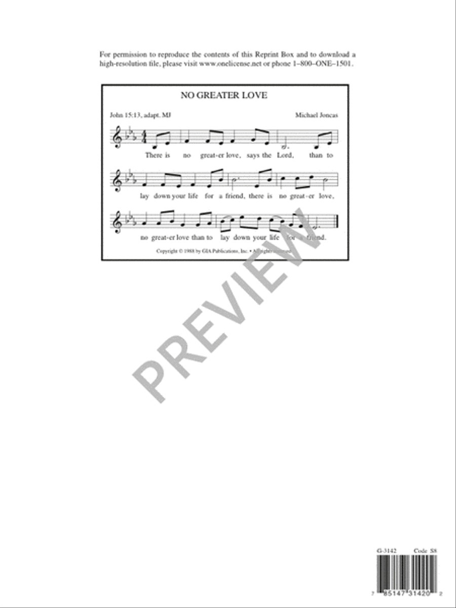 No Greater Love No Greater Love Bassoon scores gallery preview page 9