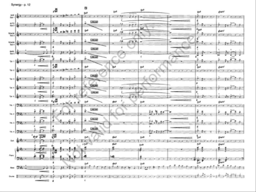 Synergy Jazz Ensemble scores gallery preview page 11