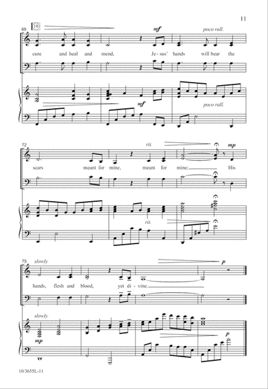 His Hands His Hands 3-Part scores gallery preview page 12