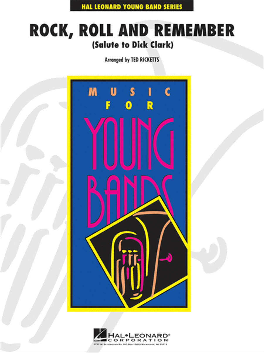 Rock, Roll and Remember (Salute to Dick Clark) Concert Band scores gallery preview page 1