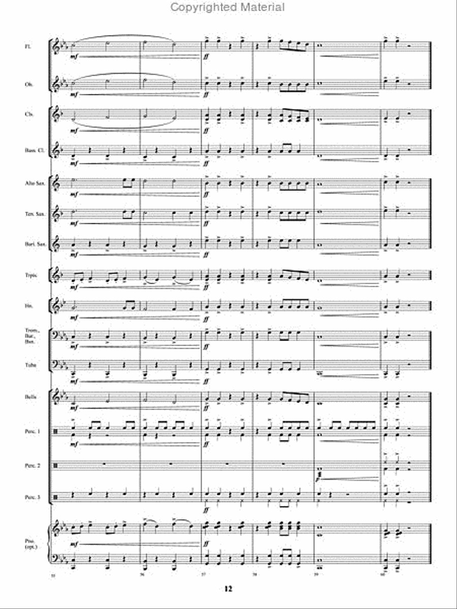 Riptide Concert Band scores gallery preview page 11