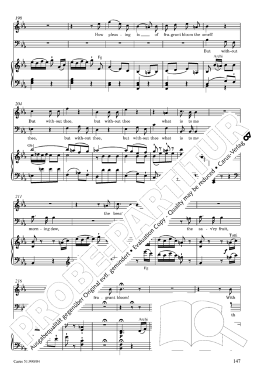 The Creation 4-Part scores gallery preview page 148
