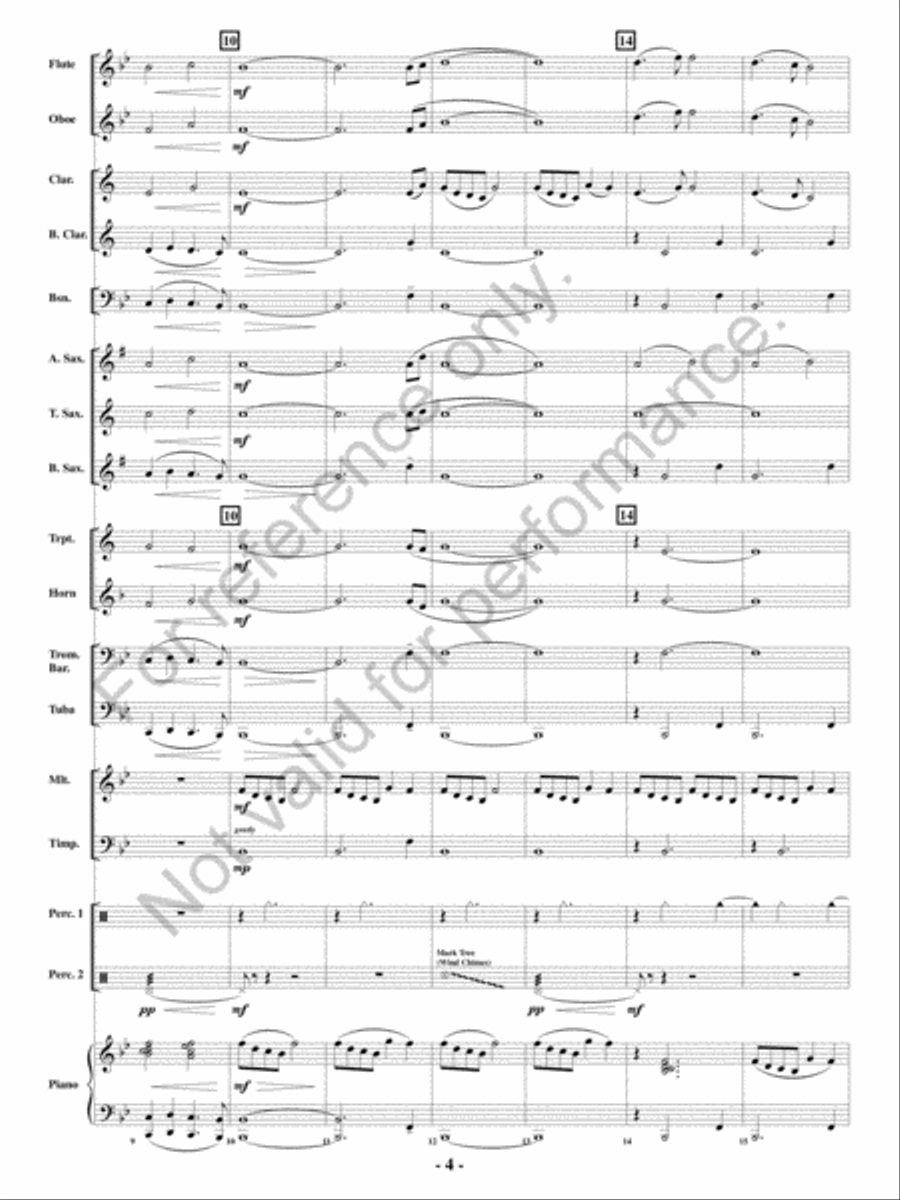 Going Home Going Home Concert Band scores gallery preview page 3