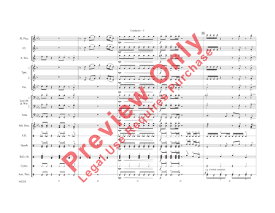 Bad Girls Bad Girls Marching Band scores gallery preview page 6