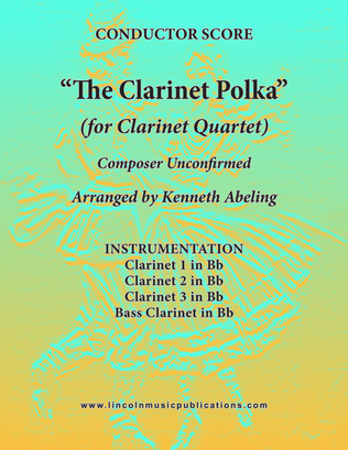 Book cover for Clarinet Polka (for Clarinet Quartet)