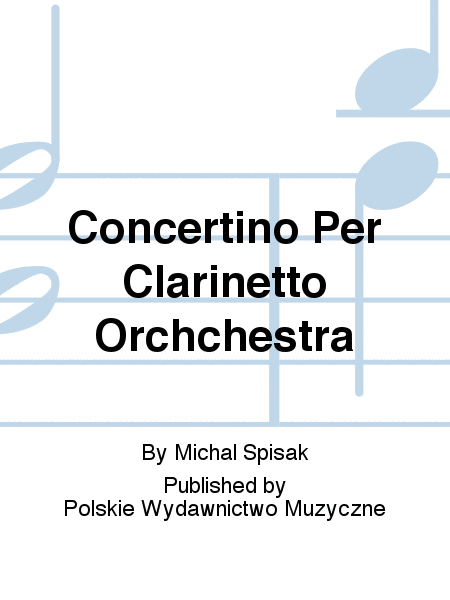 Concertino Per Clarinetto Orchchestra