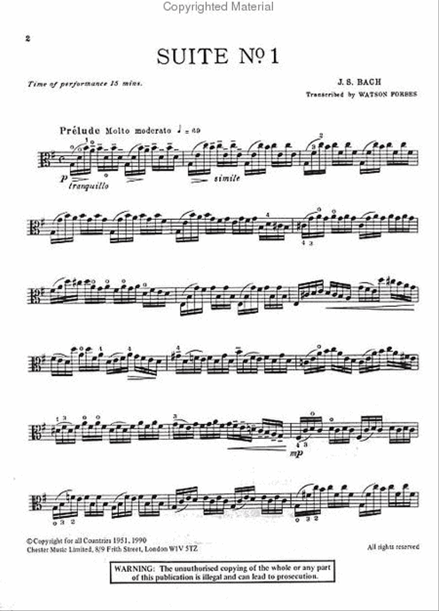 The Solo Cello Suites Cello Solo scores gallery preview page 2