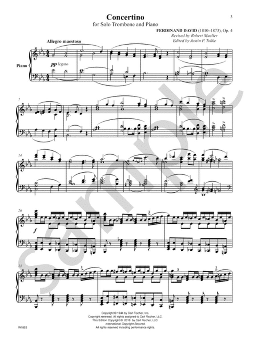 Concertino, Op. 4