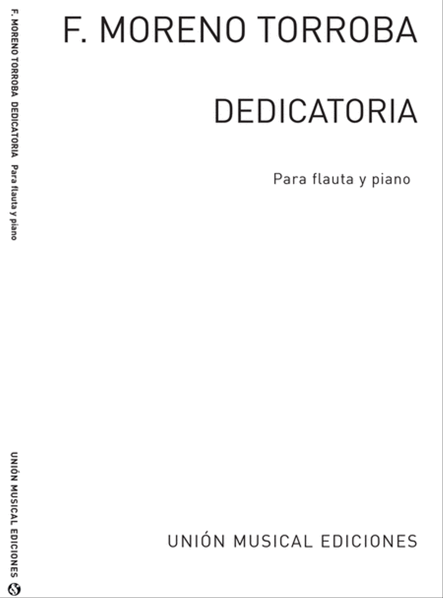 Dedicatoria Flute Solo scores gallery preview page 1