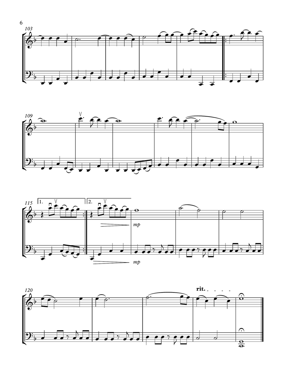 Epiphany String Duet scores gallery preview page 6