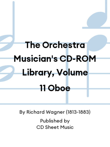 The Orchestra Musician's CD-ROM Library, Volume 11 Oboe