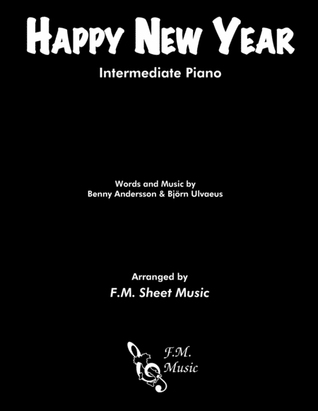 Happy New Year (Intermediate Piano) image number null