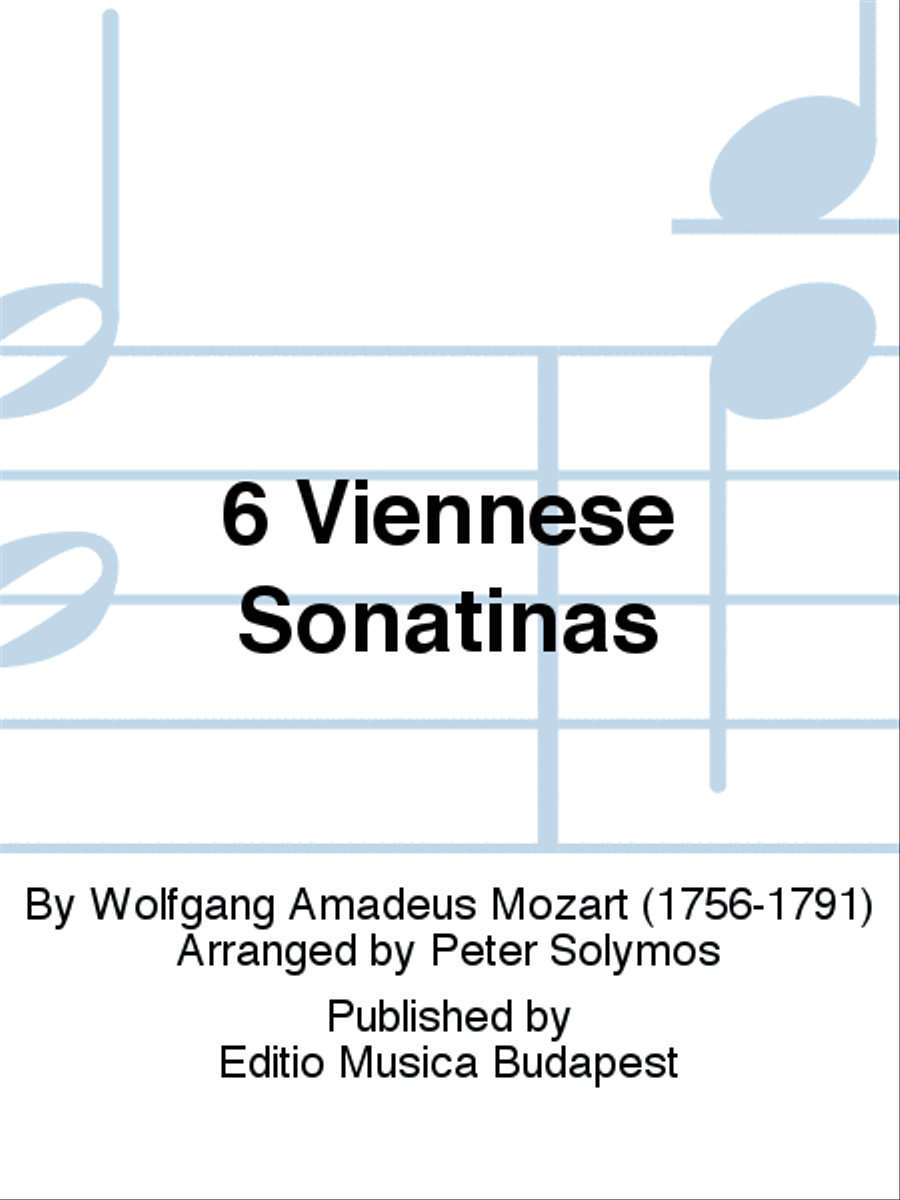6 Viennese Sonatinas 6 Viennese Sonatinas School and Community scores gallery preview page 1